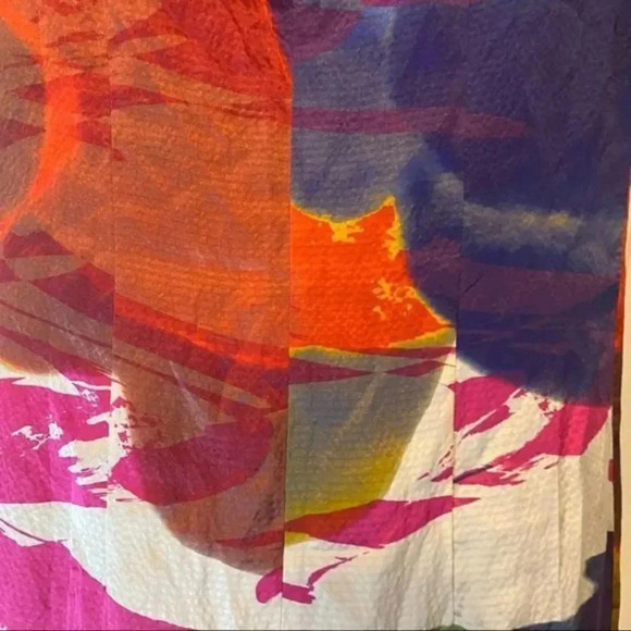 Tory Burch Watercolor Sheath Dress - Picture 6 of 14